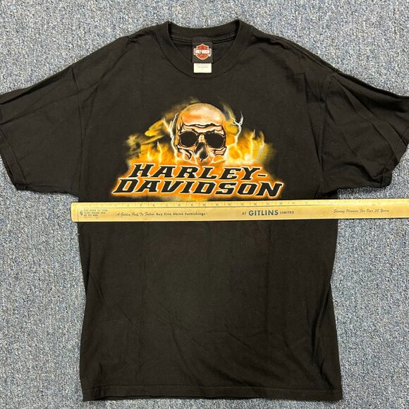 Biker Bob's Motown Detroit Harley Davidson T Shirt Sz L - Picture 4 of 9